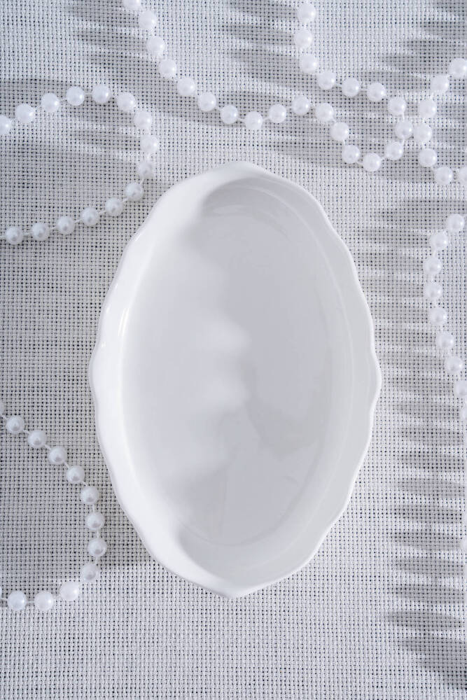 King Oval Kayık Tabak - 15 cm - 2
