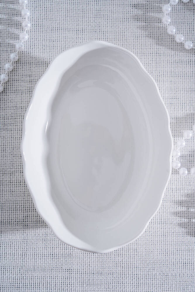 King Oval Kayık Tabak - 16 cm - 2