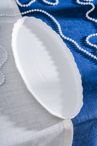 King Oval Kayık Tabak - 40 cm - Acar