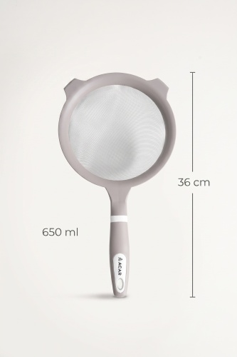 Kitchenq Fine Tel Süzgeç- 36 cm - 2