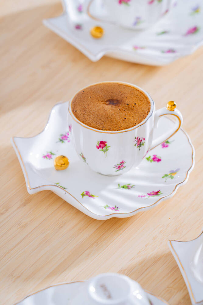 Ladurée 6 Kişilik Kahve Fincan Takımı - 75 ml - 2