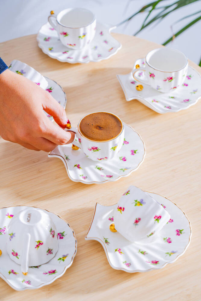 Ladurée 6 Kişilik Kahve Fincan Takımı - 75 ml - 4