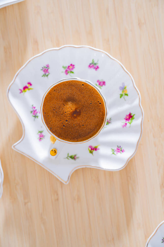 Ladurée 6 Kişilik Kahve Fincan Takımı - 75 ml - 6