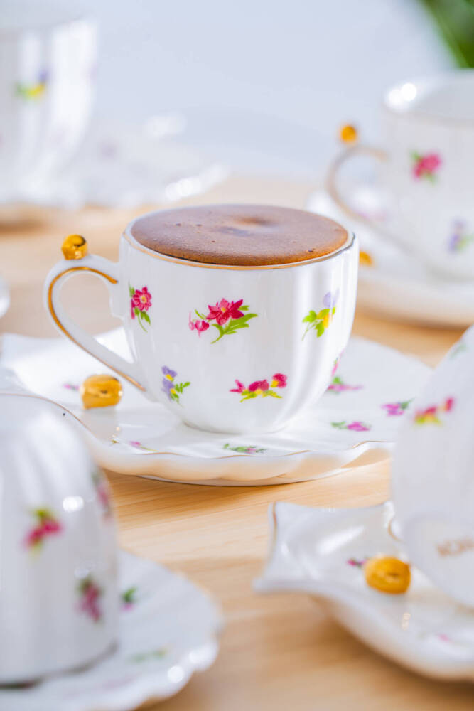 Ladurée 6 Kişilik Kahve Fincan Takımı - 75 ml - 7