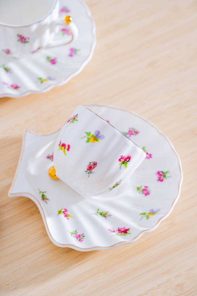 Ladurée 6 Kişilik Kahve Fincan Takımı - 75 ml - 8