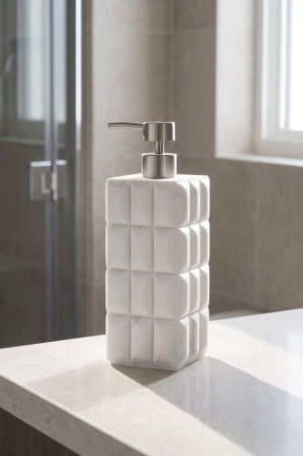 Laduree Mermer Desenli Sıvı Sabunluk Gri - 770 ml - 3