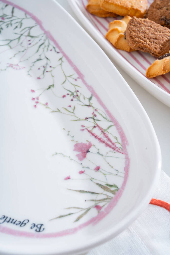 Laila 3 lü Kayık Tabak Seti - 3