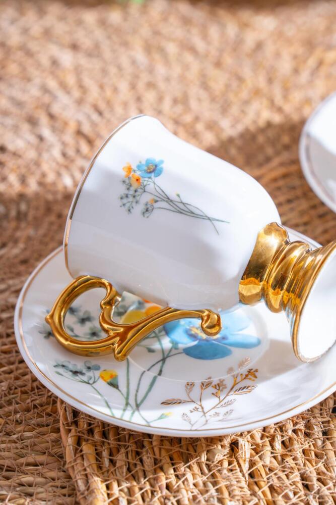 Lansy 6 Kişilik Kahve Fincanı Takımı - 90 ml - 3