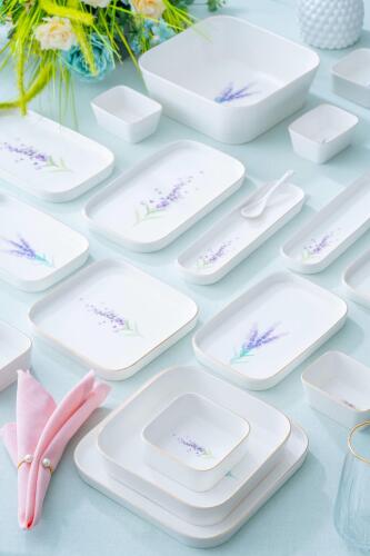 Lavander 45 Parça Kahvaltı/Yemek Takımı - Acar