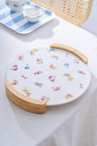 Leandra Yuvarlak Sunum Tepsisi - Acar