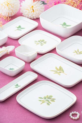 Leona 6 Kişilik 45 Parça Kahvaltı & Yemek Takımı - 21