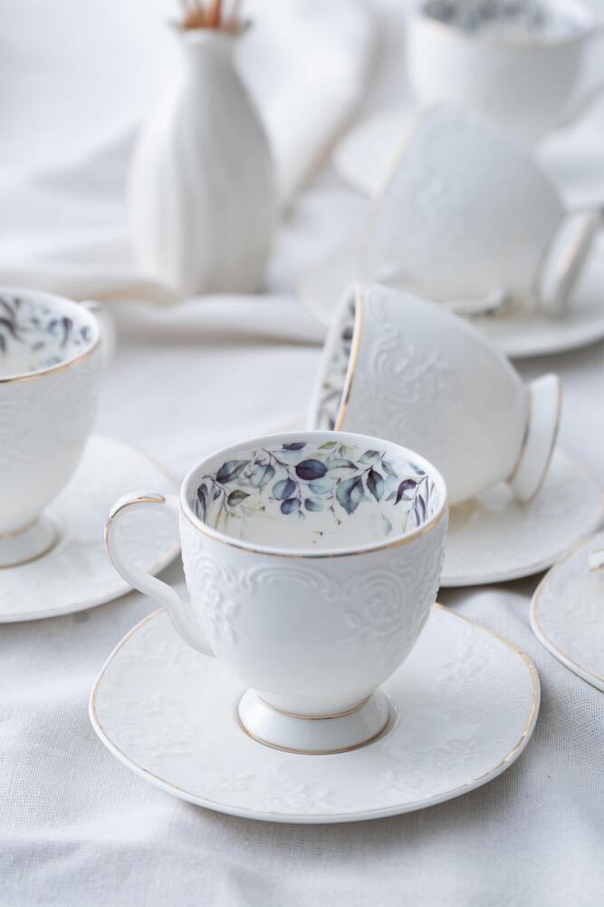 Leonas Tea Cup Set For 6 People - 3