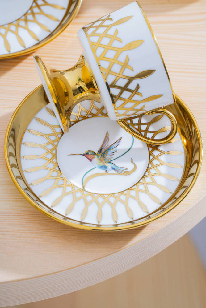 Leoni 6 Kişilik Kahve Fincan Takımı - 90 ml - 4