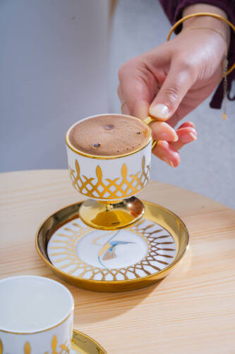 Leoni 6 Kişilik Kahve Fincan Takımı - 90 ml - 11