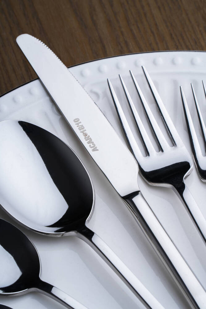 Linear 12 Kişilik 72 Parça Çatal Kaşık Bıçak Takımı - 5