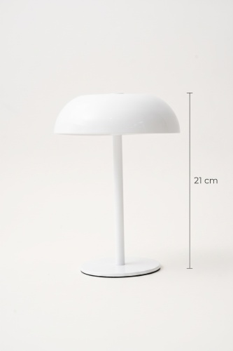 Linear Dokunmatik Masa Lambası Beyaz - 21 cm - 4