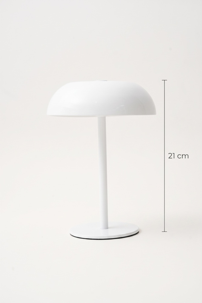 Linear Dokunmatik Masa Lambası Beyaz - 21 cm - 4