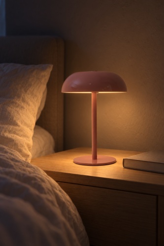 Linear Dokunmatik Masa Lambası Pembe - 21 cm - ACAR