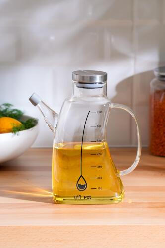 Lisa Glass Oil Can - 800 ml - Acar