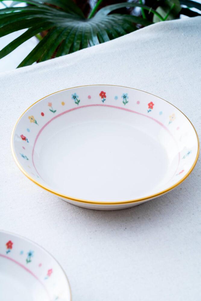 Livaldi 6 Parça Yemek Tabağı - 19 cm - 5