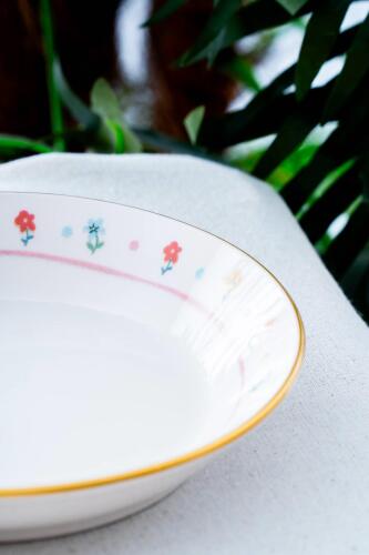 Livaldi 6 Parça Yemek Tabağı - 19 cm - 7