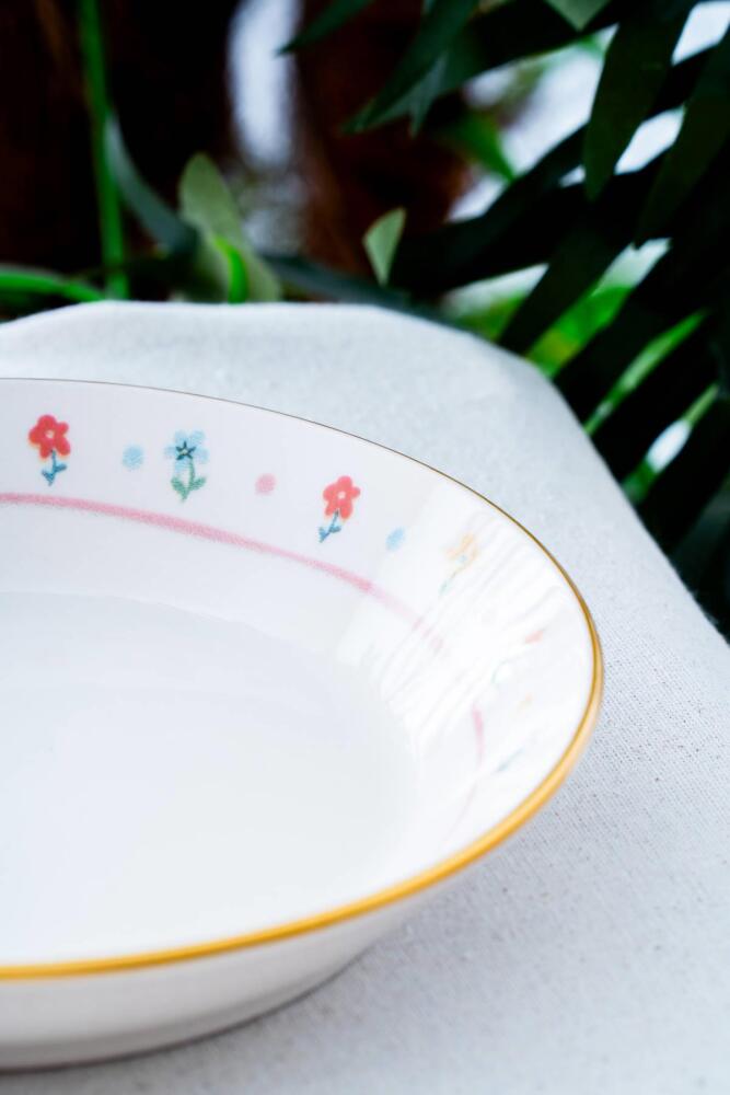 Livaldi 6 Parça Yemek Tabağı - 19 cm - 7