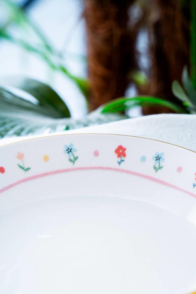 Livaldi 6 Parça Yemek Tabağı - 19 cm - 8