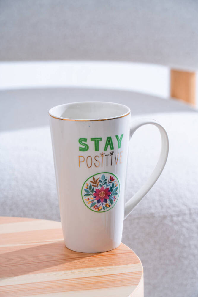 Lotus Porselen Kupa - 500 ml - 1