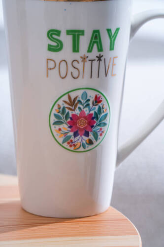 Lotus Porselen Kupa - 500 ml - 2