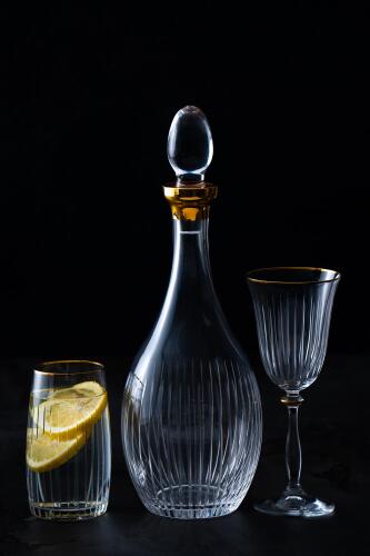 Louisa Gold 25 Parça Bardak Seti - Acar