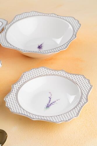 Love Garden 29 Piece Porcelain Dinner Set For 6 People - 5