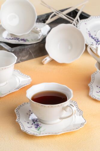 Love Garden 6 Person Tea Cup Set - 3