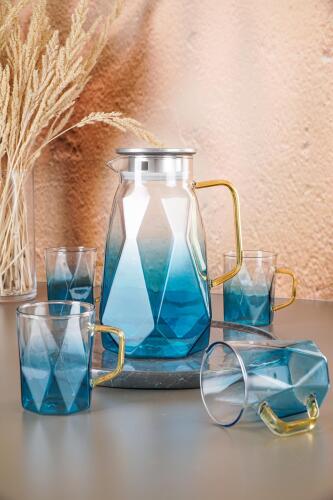 Lueray 5 Piece Glass Jug Set - Acar