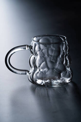 Lume 6 lı Kulplu Cam Bardak - 350 ml - 2