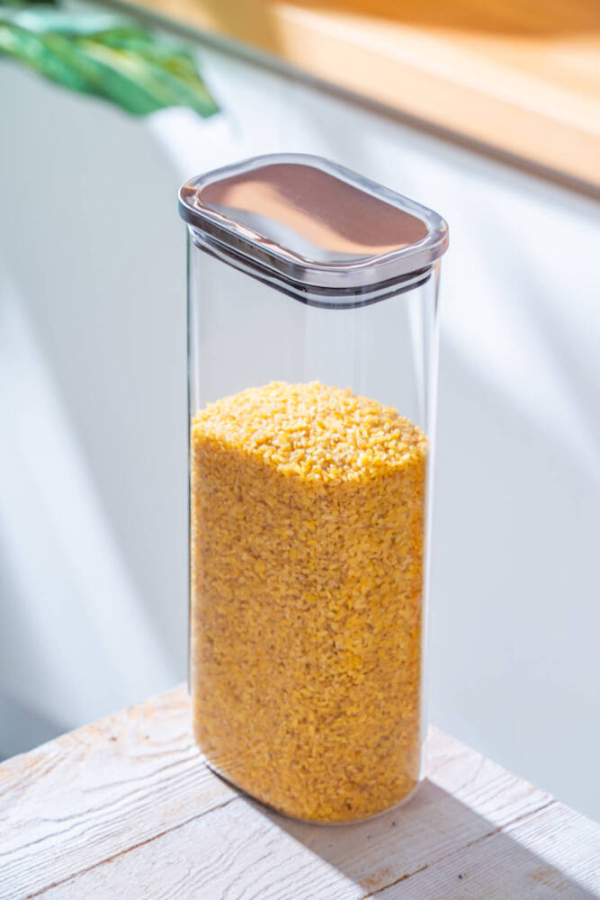 Lume Cam Saklama Kabı - 28 cm - 1