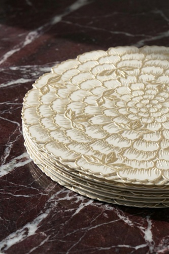 Luna 6 lı Amerikan Servis Seti - 38 cm - 2