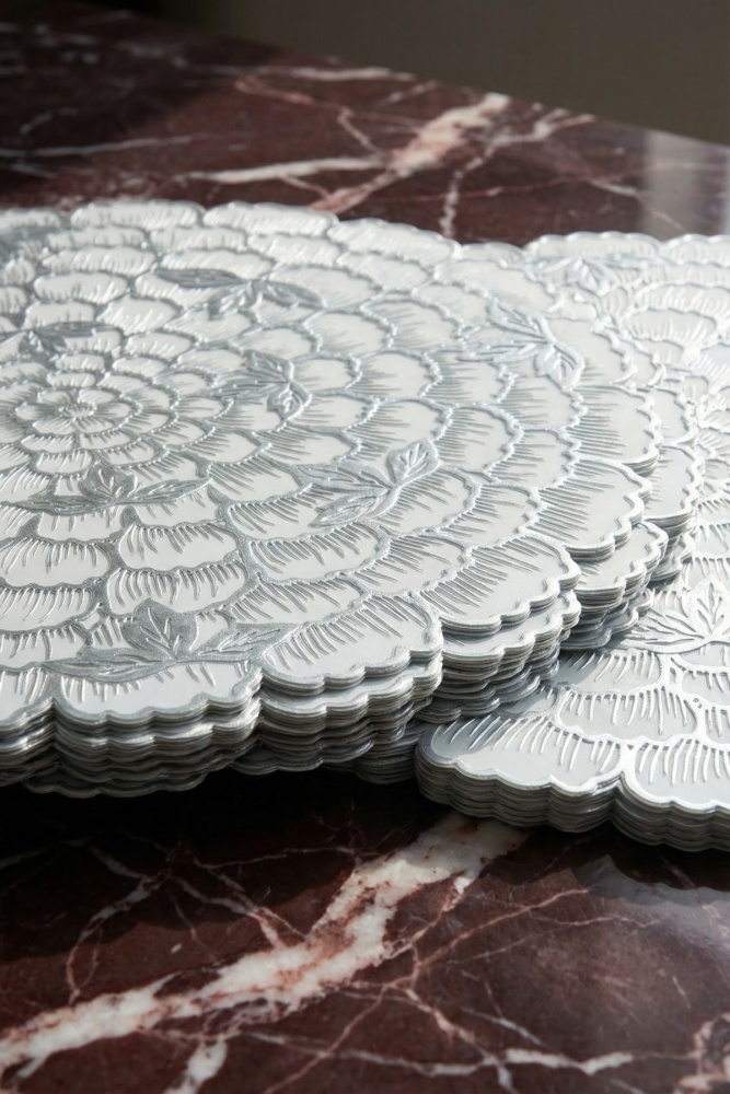 Luna 6 lı Amerikan Servis Seti - 38 cm - 2