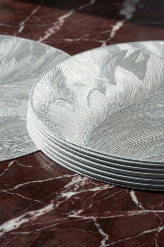 Luna 6 lı Amerikan Servis Seti - 38 cm - 2