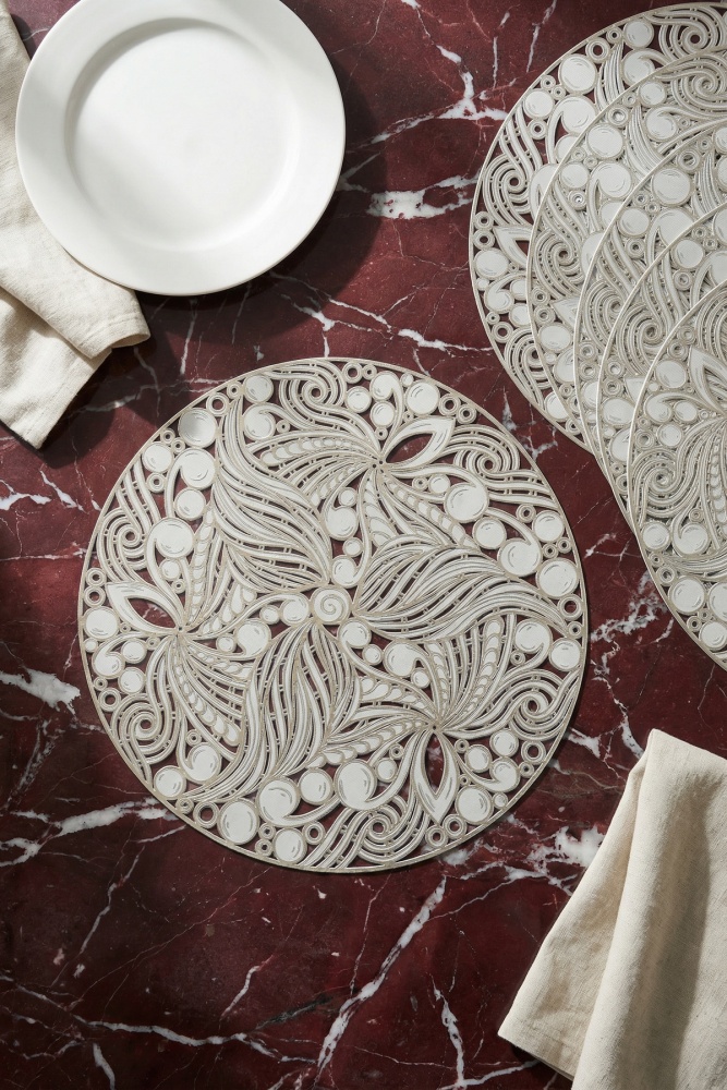 Luna 6 lı Amerikan Servis Seti - 38 cm - 1