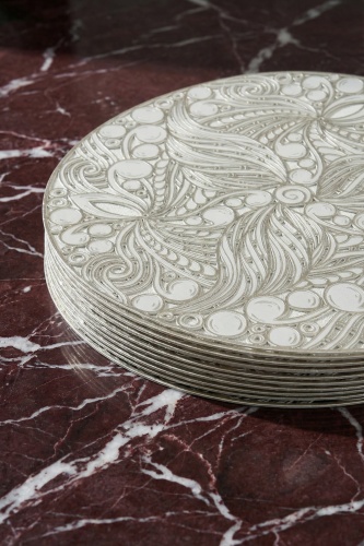 Luna 6 lı Amerikan Servis Seti - 38 cm - 2