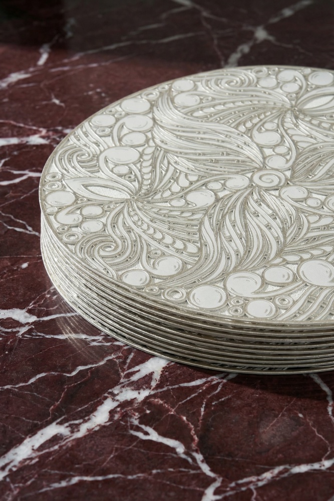 Luna 6 lı Amerikan Servis Seti - 38 cm - 2