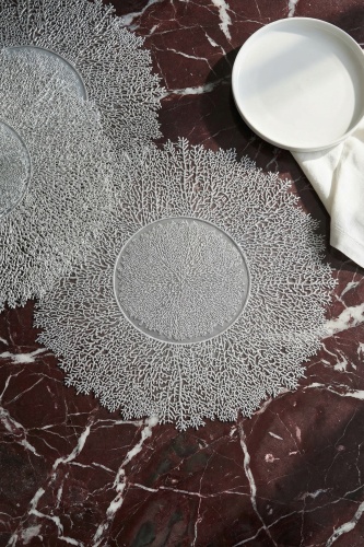 Luna 6 lı Amerikan Servis Seti - 39 cm - Acar