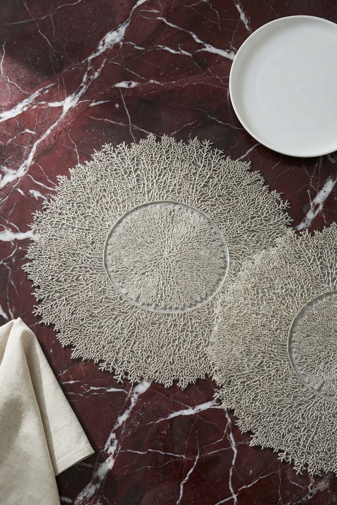 Luna 6 lı Amerikan Servis Seti - 39 cm - 1