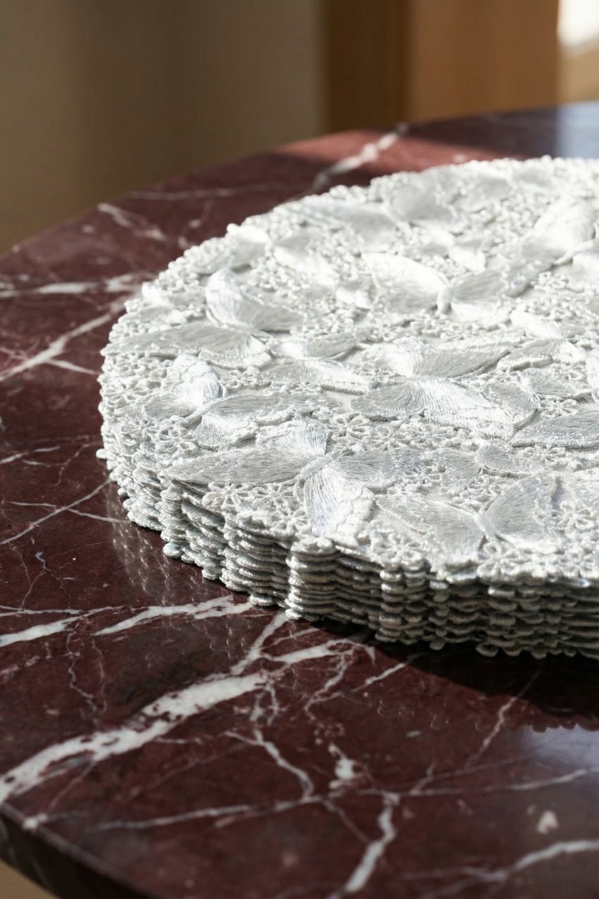 Luna 6 lı Amerikan Servis Seti - 40 cm - 2