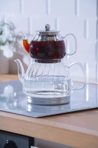 Lunera Cam Çaydanlık - 1800 ml - 2