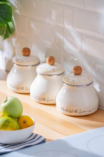 Made With Love 6 Parça Kavanoz Seti - 800 ml - Acar