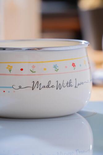 Made With Love Emaye Sütlük / Sosluk - 14 cm - 8