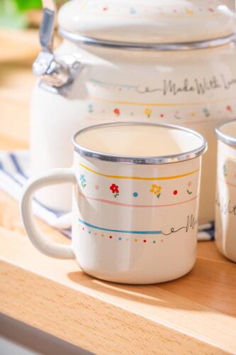 Made With Love Emaye Demlik Seti - 2.5 lt - 2