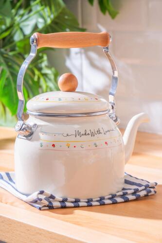 Made With Love Emaye Demlik Seti - 2.5 lt - 5