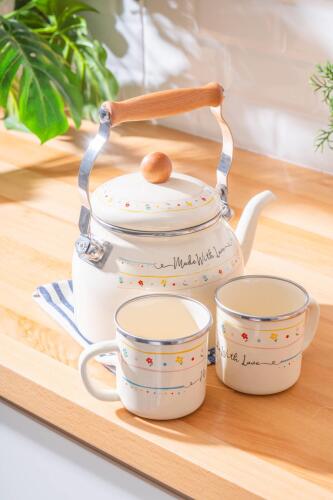 Made With Love Emaye Demlik Seti - 2.5 lt - 1